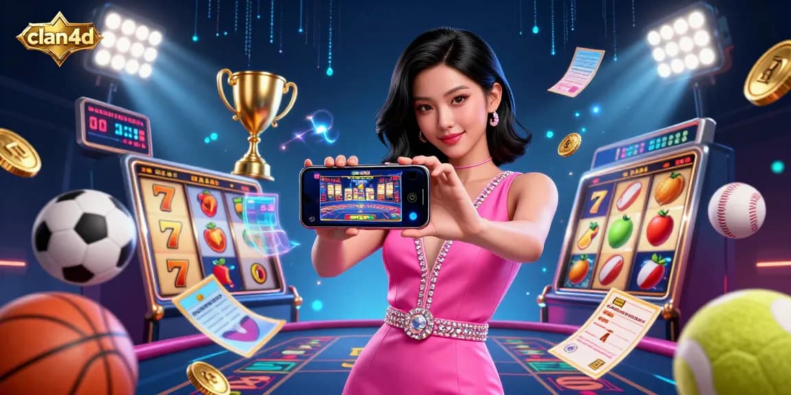 Experience the excitement of clan4d with dynamic 3D casino games and vibrant live dealer action.