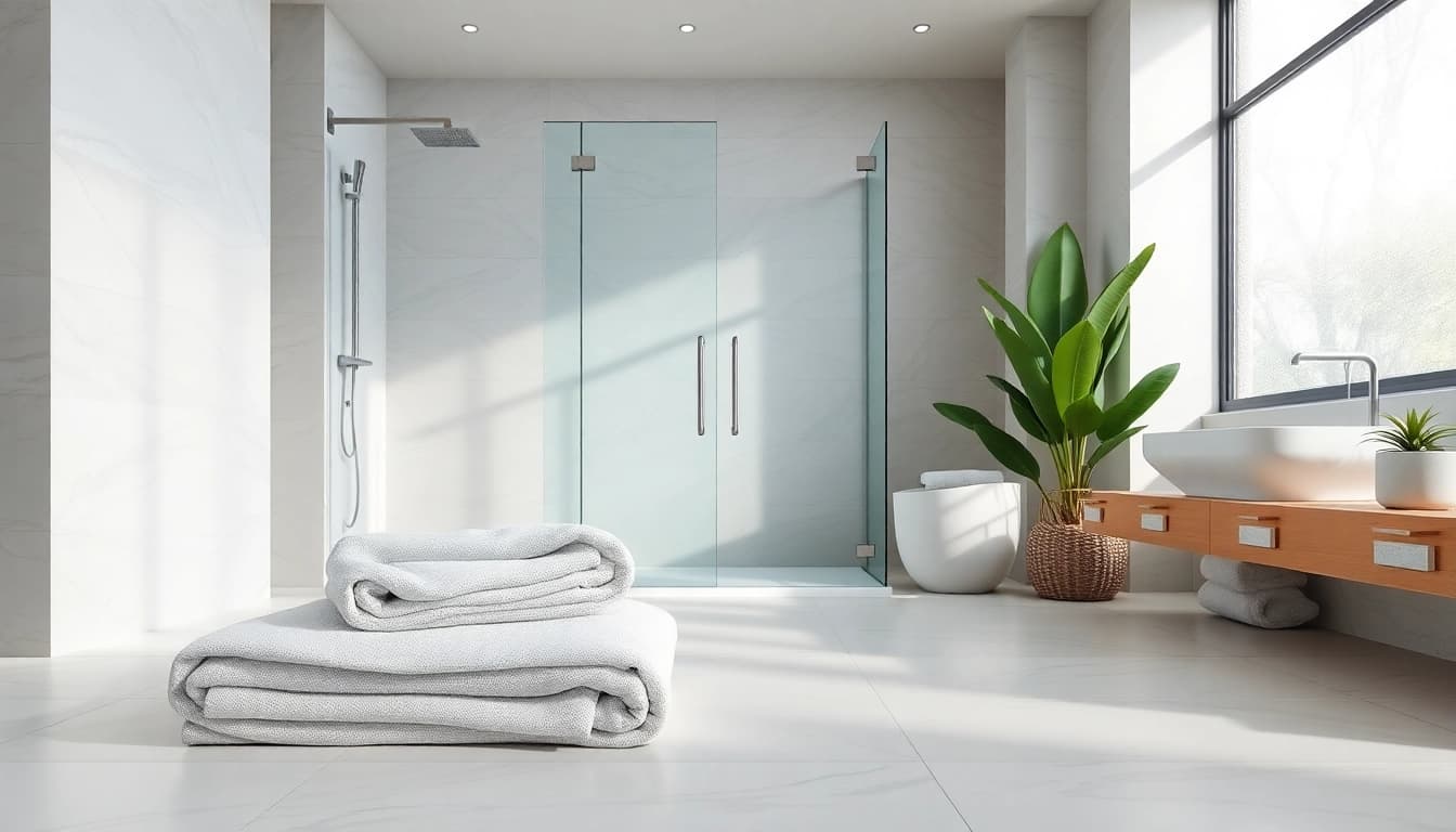 Transform your space with elegant showers au, featuring stylish walk-in designs and serene decor.
