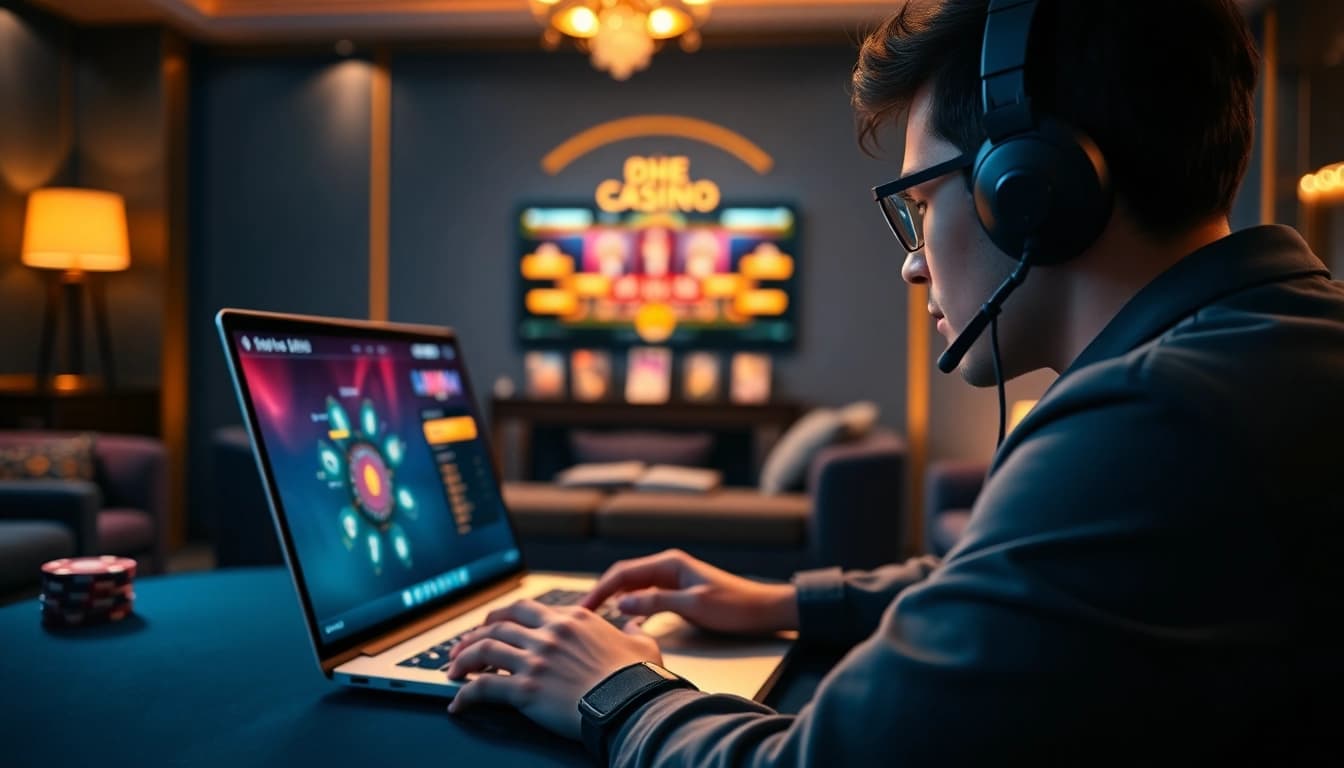 Play at Non gamstop casino Uk with an engaging poker game setup showcasing excitement.