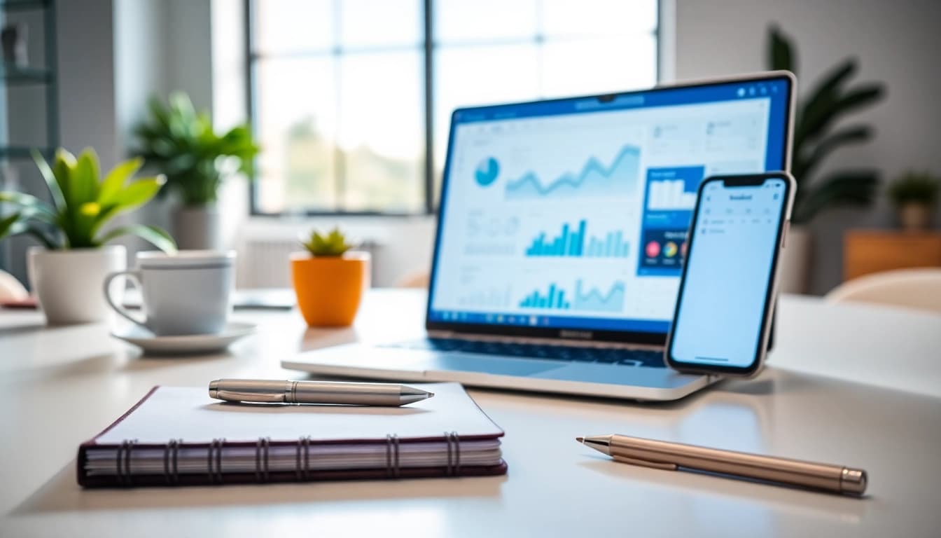 Boost engagement with the facebook smm panel interface on a professional workspace.