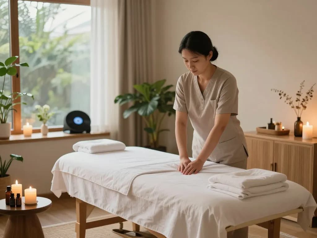 Experience the best 논현동마사지 in a welcoming therapy studio designed for relaxation and wellness.
