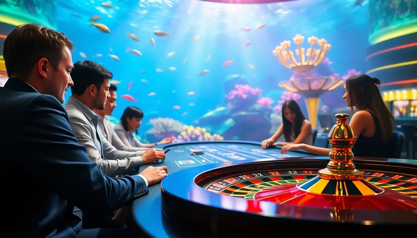Bắn Cá VMAX 2026 game with vibrant visuals and immersive underwater experience.