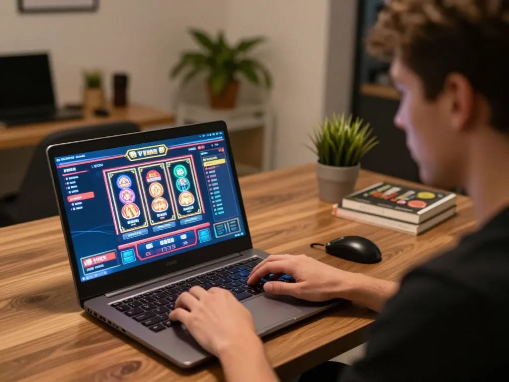 Engaging online poker session on vt88 platform highlighting vibrant gameplay atmosphere.