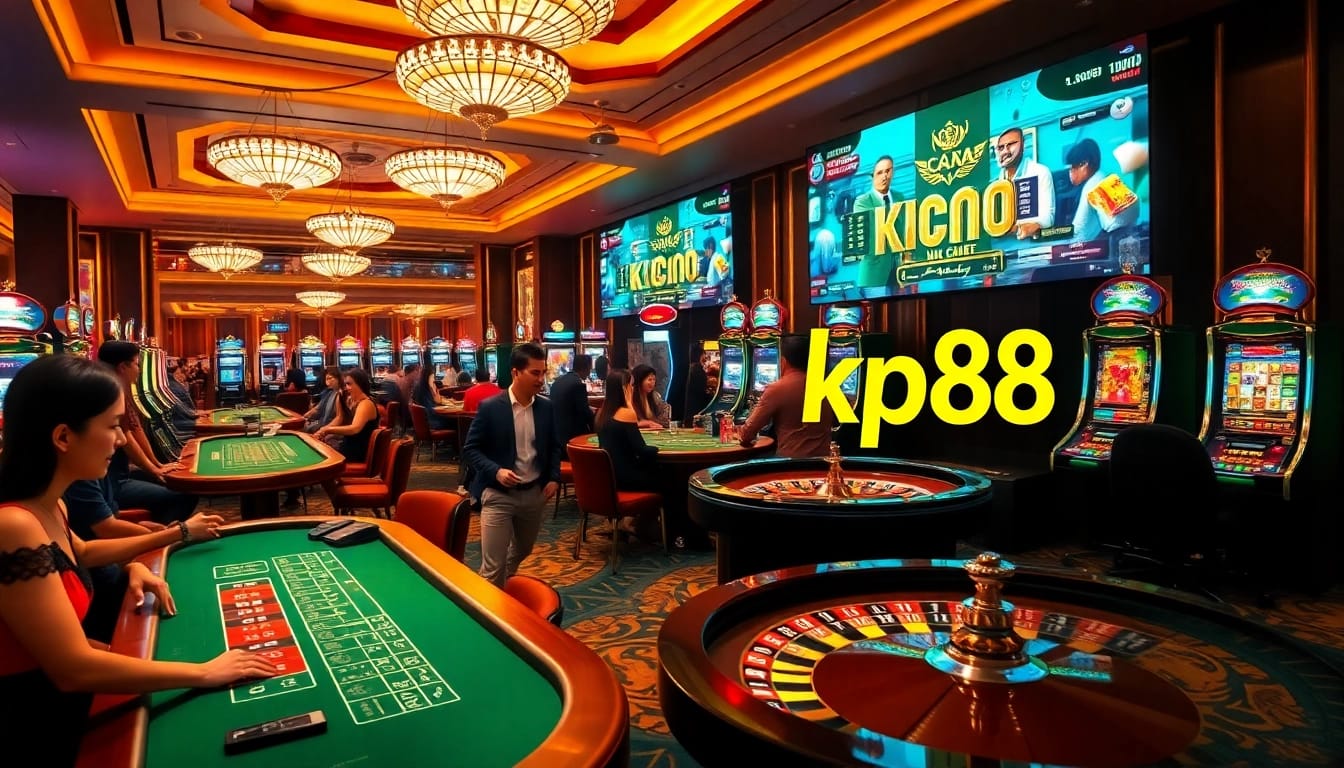 Experience the thrills of nhà cái kp88 in a vibrant casino environment with live dealers and diverse games.