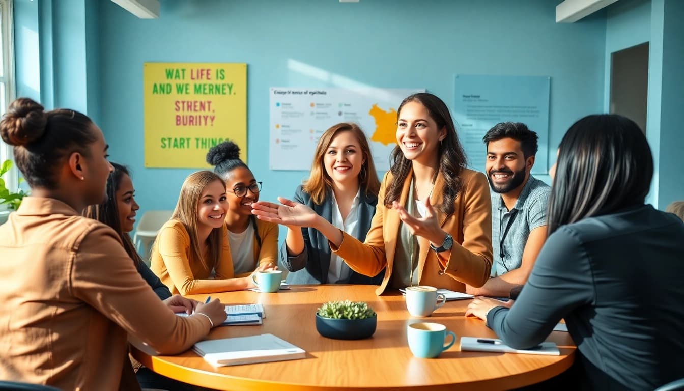 Engaging session with a career coach to find my true calling in a professional setting.