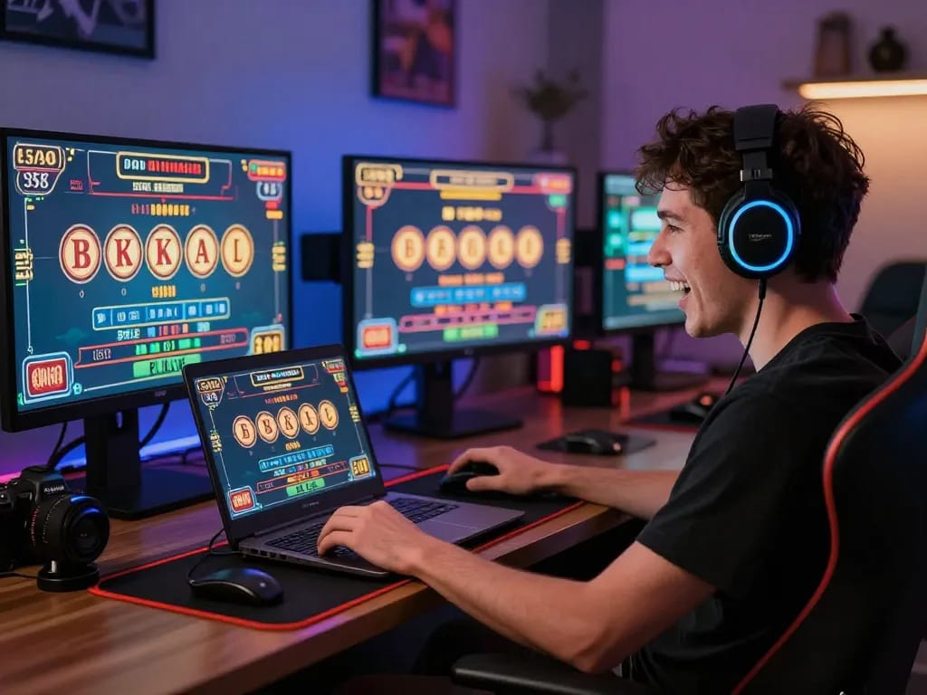 Player enjoying go88 online gaming with vibrant graphics and immersive environment.
