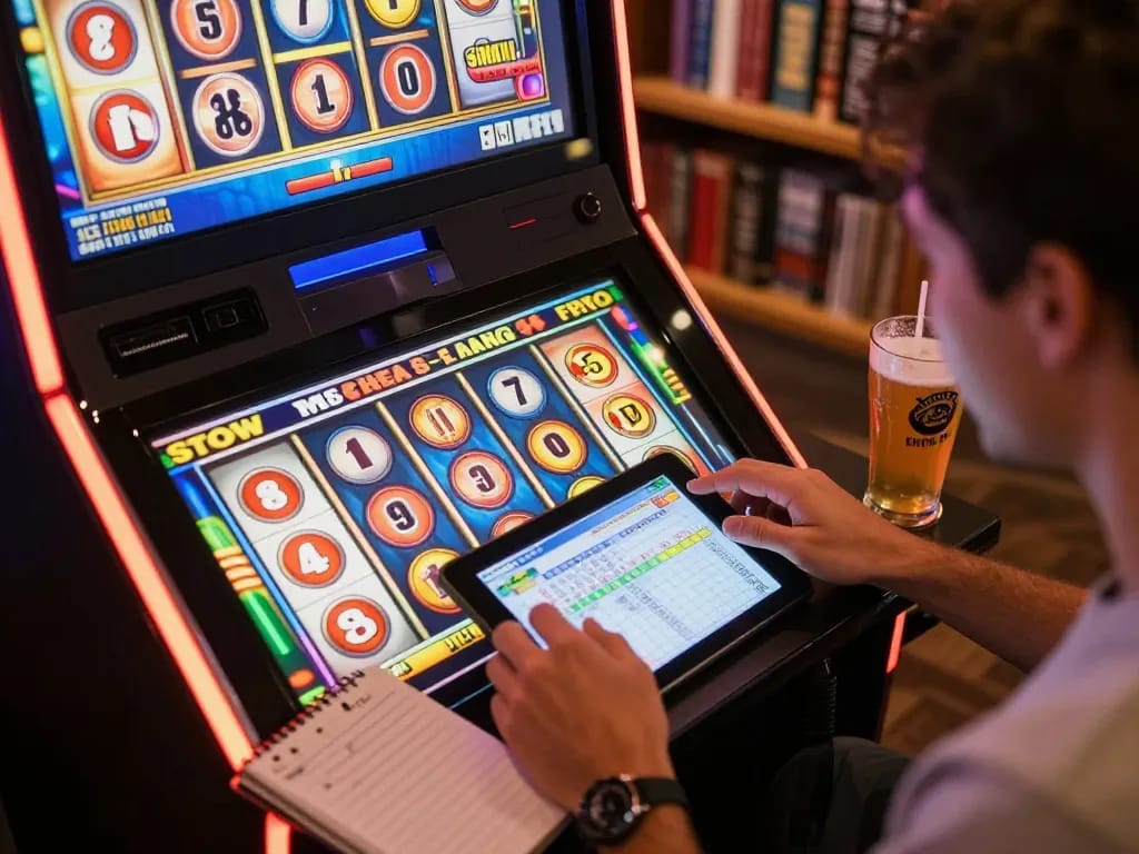 FAFA828 player enjoying thrilling slot gameplay from the comfort of home, highlighting user engagement and strategic approach.