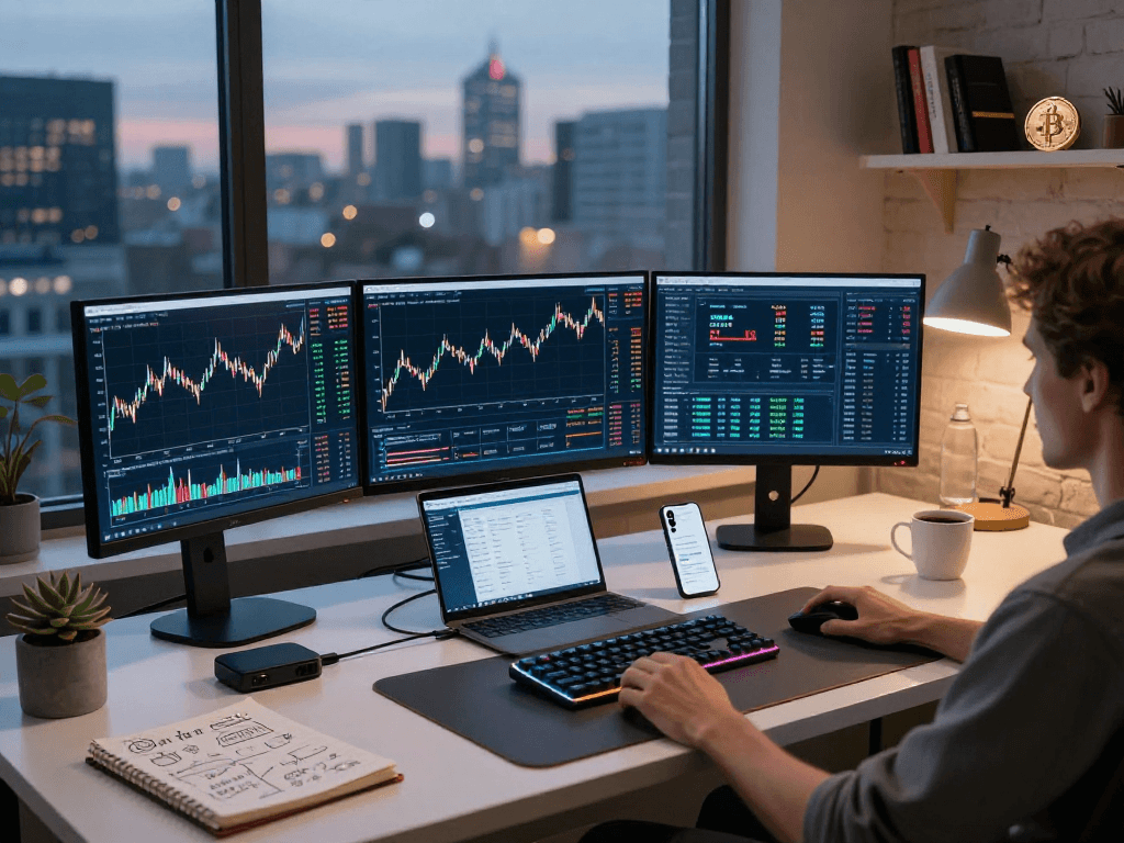MetaTrader 5 官网的多元化金融平台,展示加密交易和区块链分析工具