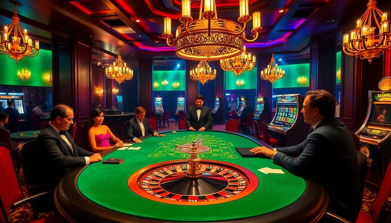 Experience the thrilling ambiance of situs aresgacor with vibrant casino visuals and intense gaming moments.