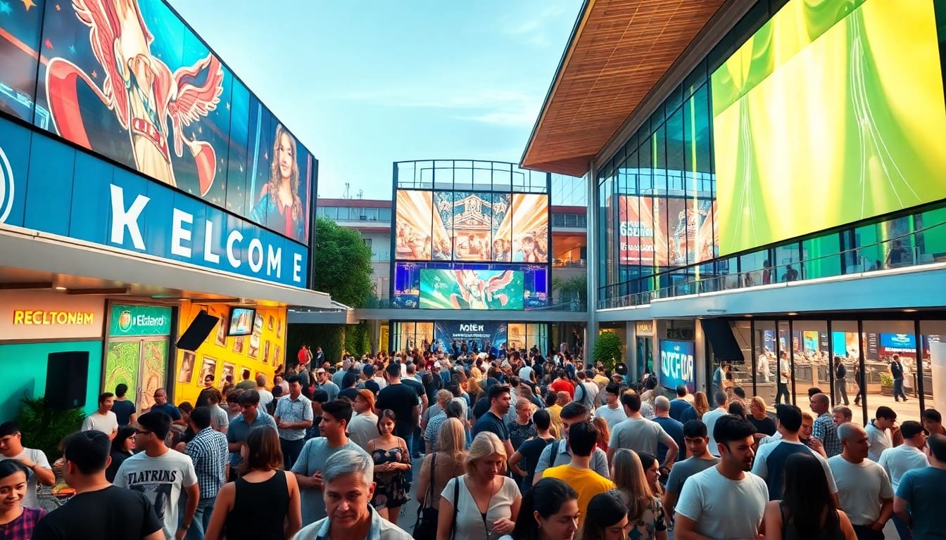 KJC365 entertainment hub featuring vibrant events and diverse activities showcasing a lively atmosphere.