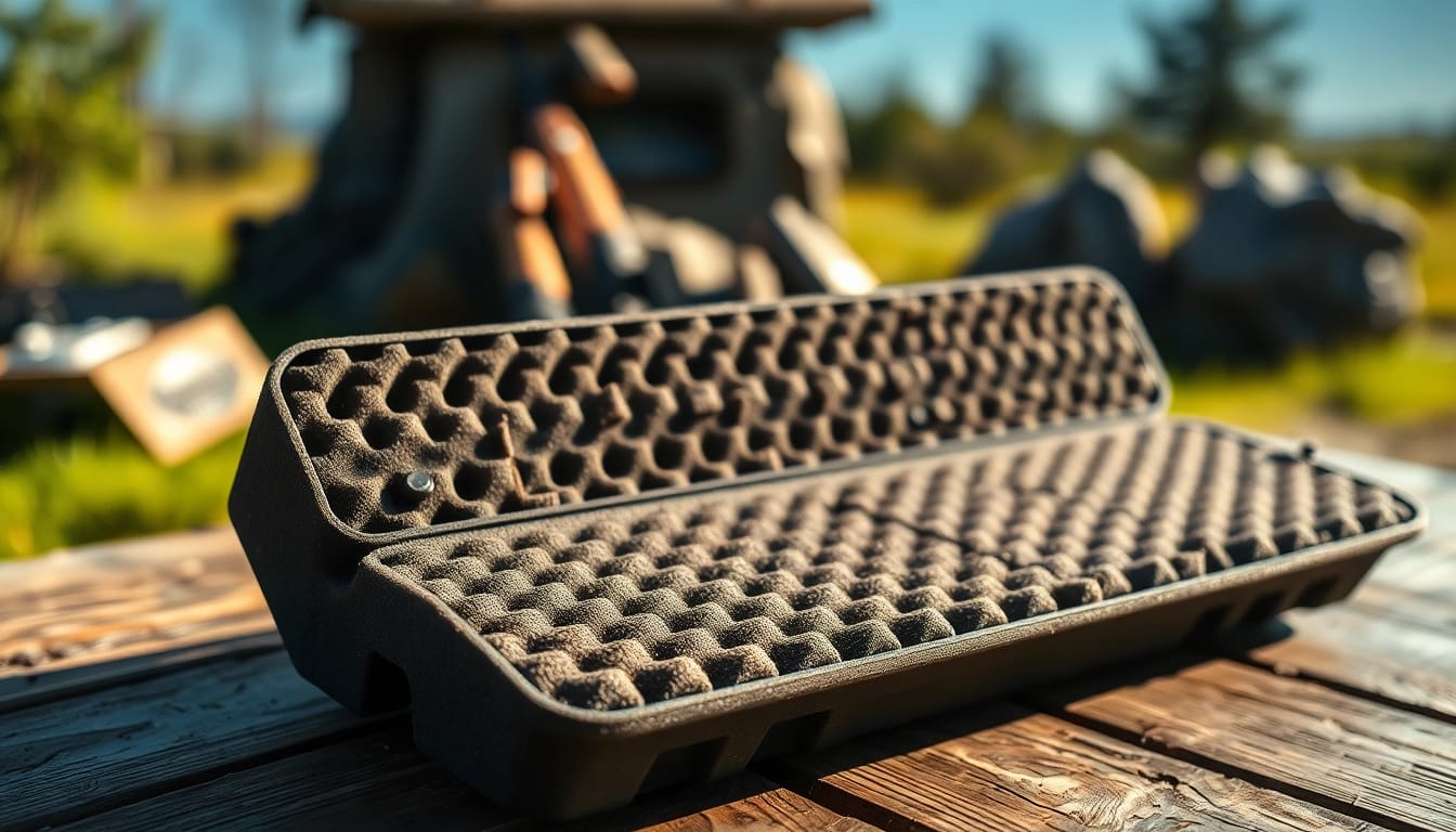 Protect your rifle with high-quality foam for rifle case showcasing robust design and functionality.