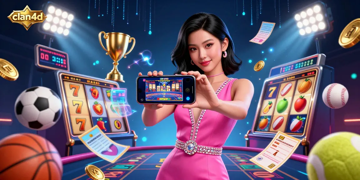 Experience the excitement of clan4d with dynamic 3D casino games and vibrant live dealer action.