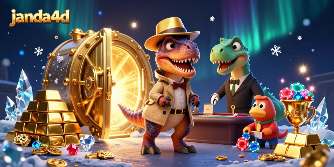 janda4d menampilkan velociraptor dan stegosaurus di meja blackjack yang kaya akan harta