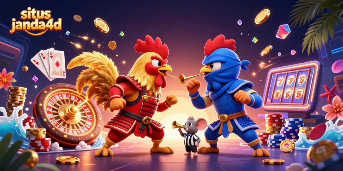 Menangkan hadiah luar biasa di situs janda4d dengan pertempuran ayam kartun yang mengagumkan.