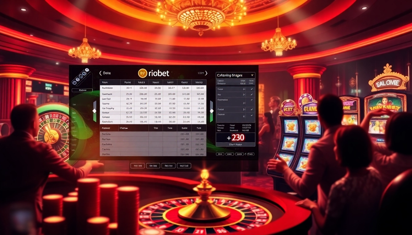 Experience excitement at Riobet casino with vibrant online gambling features and winning gameplay.