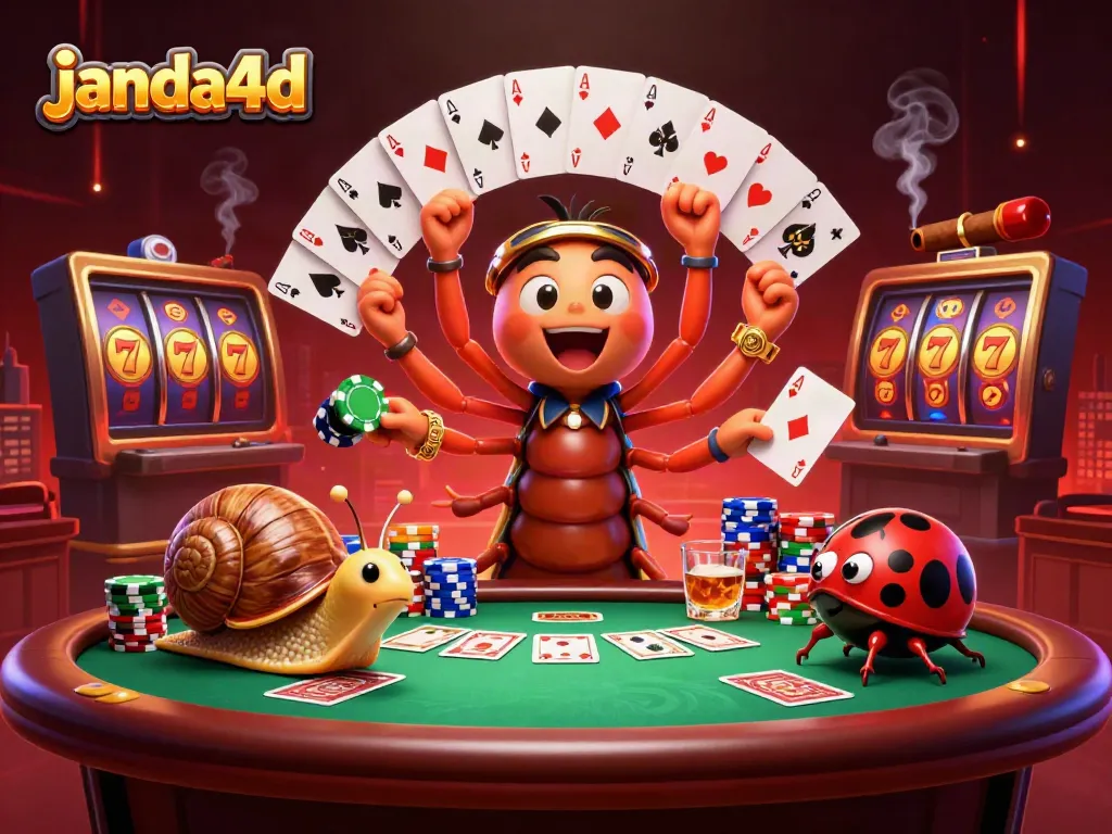 Janda4d memperlihatkan dealer kartun 3D unik dan elemen permainan kasino yang menarik.
