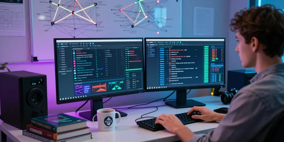 Detailed analysis of verified darknet market links 2026 displayed on multi-monitor setup in a professional cybersecurity workspace.