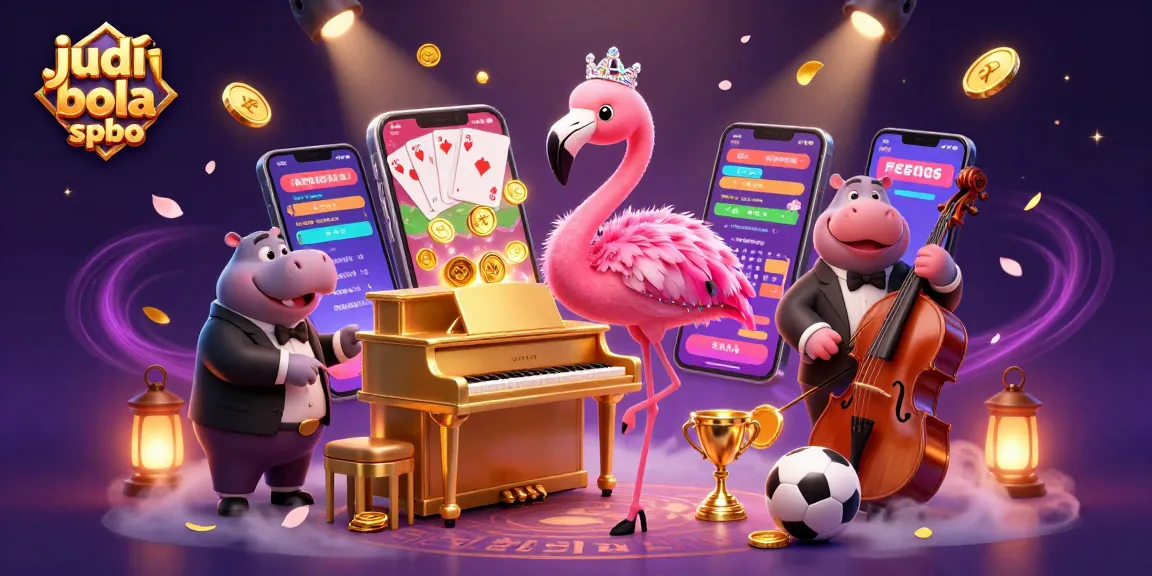 Engage in judi bola spbo with vibrant sports betting themes and dynamic casino visuals.