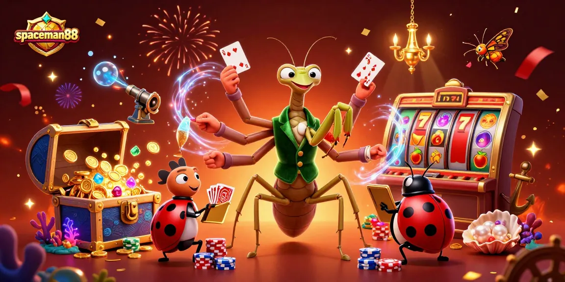 Experience the thrilling action at spaceman88 with dynamic slot reels and playful characters.