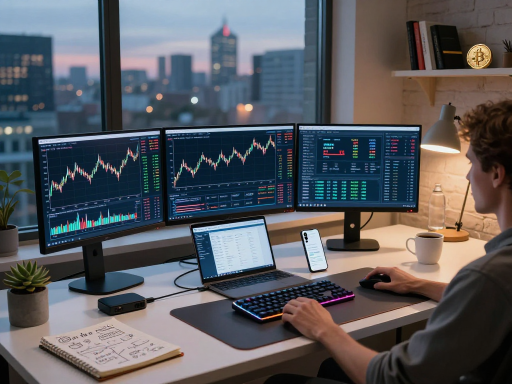 MetaTrader 5 官网的多元化金融平台，展示加密交易和区块链分析工具