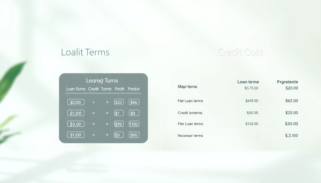 Visual guide on how do loan terms affect the cost of credit? with concise illustrations.
