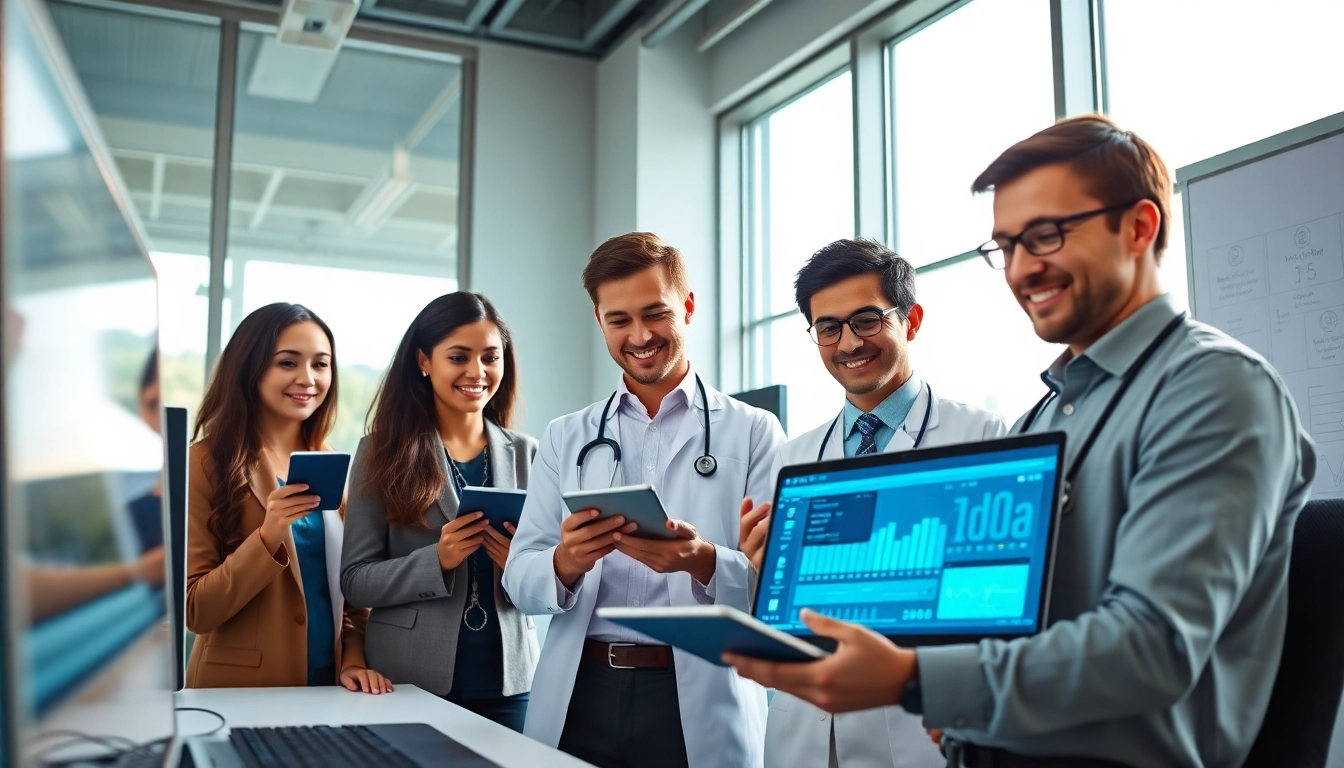 IT Services for Healthcare Tampa team collaborating on modern IT solutions