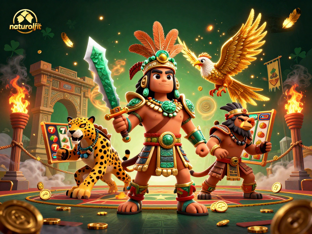 Experience thrilling gameplay at naturalfit with dynamic Aztec warriors and immersive slot action.