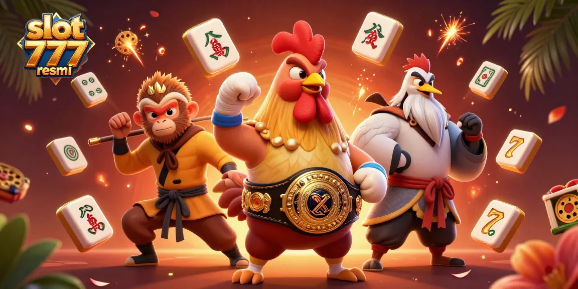 Spin and win at slot 777 resmi with exciting characters and vibrant casino elements!