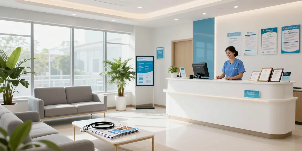 Professional healthcare scene at a hair transplant Istanbul clinic, showcasing compassionate patient care and advanced medical services.