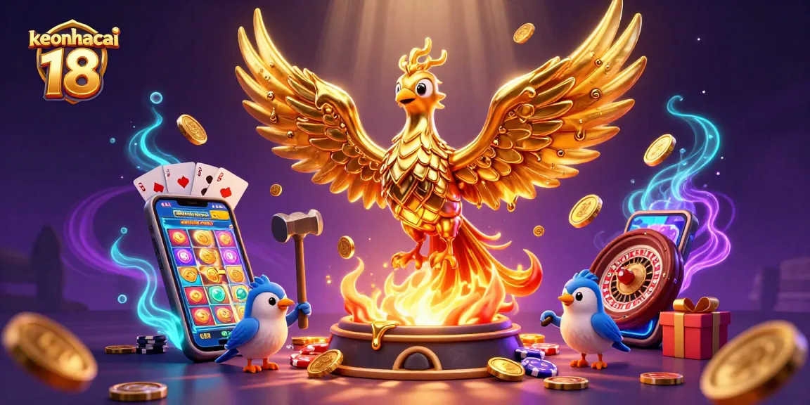 Experience the thrill of winning with keonhacai 18's vibrant and engaging casino elements.