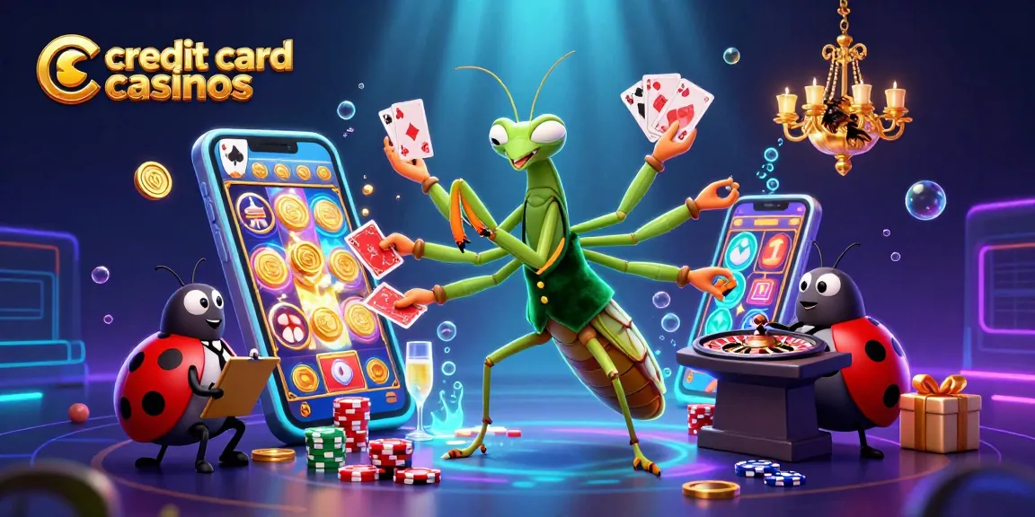 Experience exciting gameplay at credit card casinos with charming characters and dynamic gaming elements.
