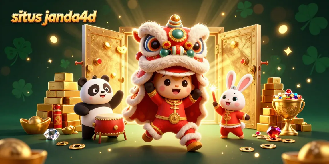 Situs janda4d menawarkan permainan menarik dengan penari singa, panda, dan kelinci meriah.