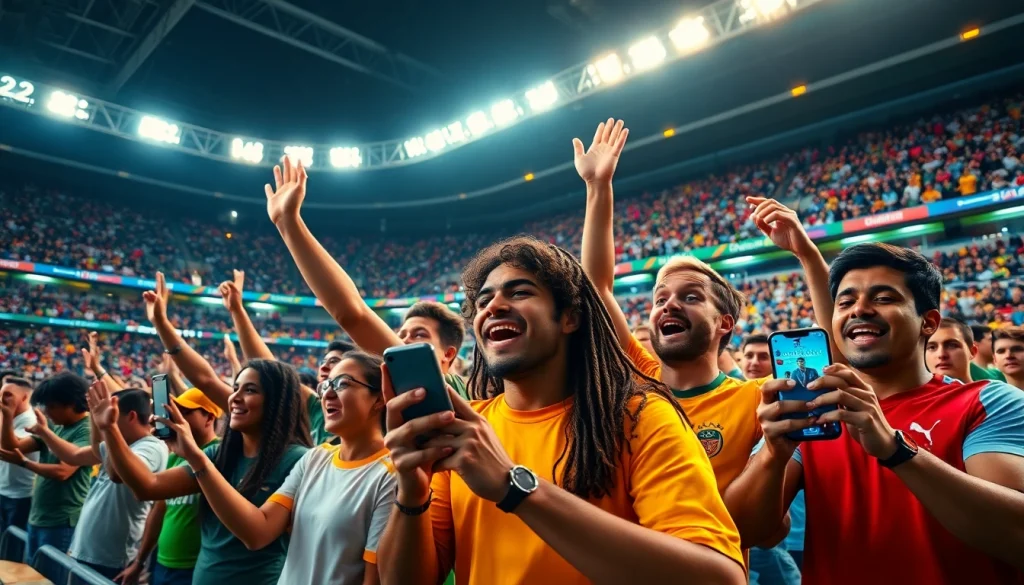 Explore the exciting world of best sports betting sites in Brazil with lively fans and athletes.