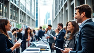 Empowering candidates for free job post chicago opportunities at a vibrant job fair.