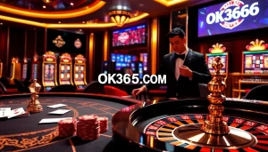 Experience thrilling gameplay at OK365KD.COM with exciting casino tables and high-stakes poker action.