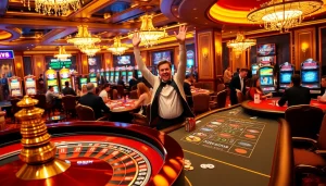 Experience the thrill of luck8 at a luxurious casino with vibrant games and excitement.