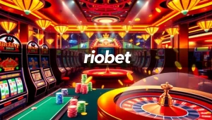 Players winning on the riobet online casino interface with vibrant slots and roulette.