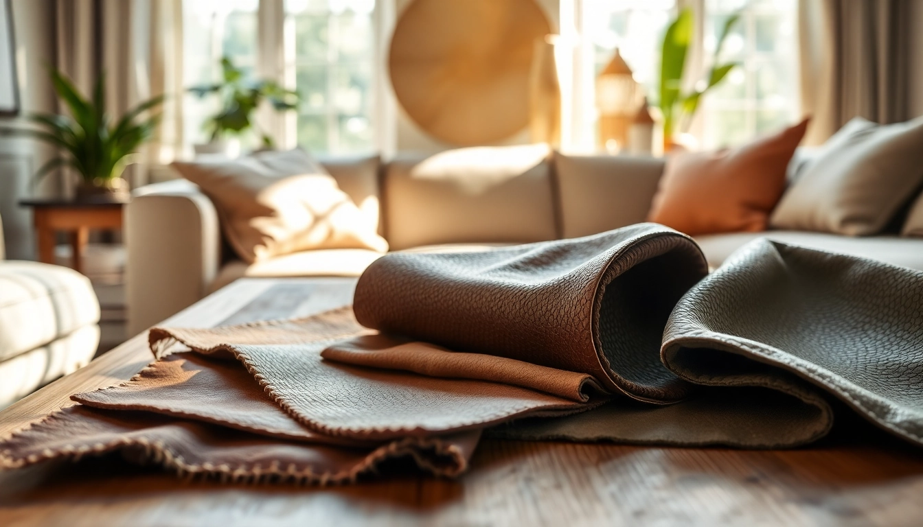 Skai leer: Kwalitatief kunstleer voor meubels en accessoires