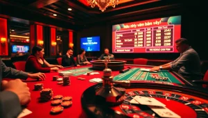 Engage in thrilling casino games like poker and roulette, finding luck with "Nếu như vậy bám vào đây".