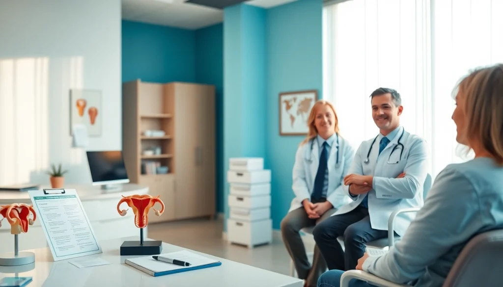 現代的な医療クリニックで医療専門家と患者による 包茎手術 おすすめ の相談