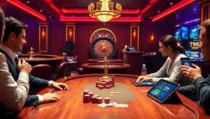 Experience the excitement of poker at 789P casino with luxurious details and a professional atmosphere.