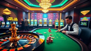 Experience thrilling gameplay at https://go88.fast/, with vibrant casino visuals and professional dealers.