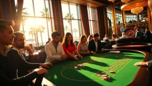 S8 chip stacks on a vibrant roulette table, capturing the excitement of high-stakes gaming.