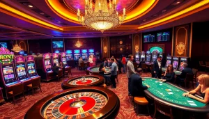Experience the excitement of gambling at xxgg with vibrant casino games and luxury surroundings.