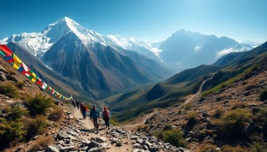 Manaslu Circuit trek showcasing stunning mountain landscapes and vibrant culture in Nepal
