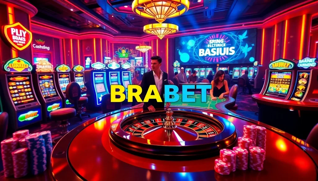 BRABET offers a luxury casino experience with engaging gameplay and vibrant environments.