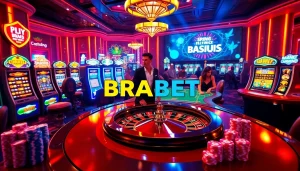 BRABET offers a luxury casino experience with engaging gameplay and vibrant environments.