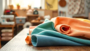 Bekijk badstof per meter met heldere kleuren en texturen in een stijlvolle opstelling.