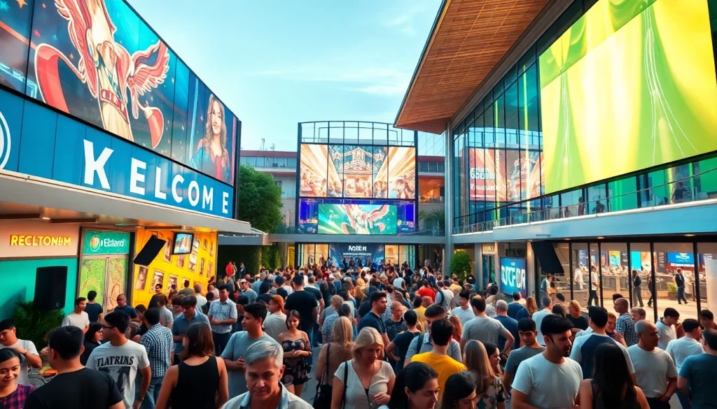 KJC365 entertainment hub featuring vibrant events and diverse activities showcasing a lively atmosphere.