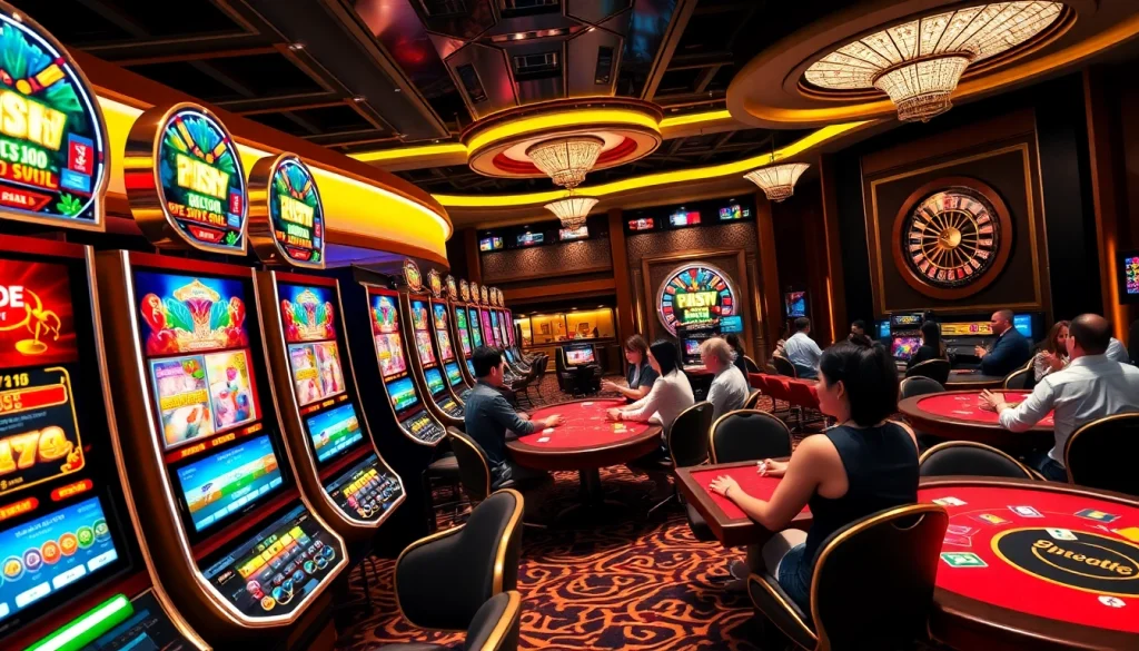 Experience the excitement of KP88. com with vibrant casino gaming atmosphere and thrilling players.